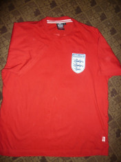 Tricou vechi al Echipei Nationale Fotbal Anglia Jucator nr.10 G.Hurst anii&amp;#039;70 foto