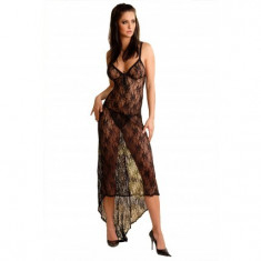 Chemise Josephine Beauty Night - rochie lunga transparenta din dantela - MH6070 foto