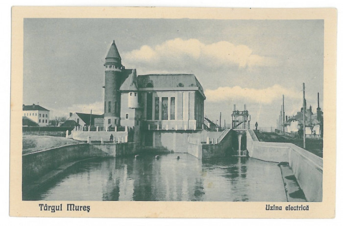 3978 - TARGU MURES, Uzina Electrica - old postcard - unused