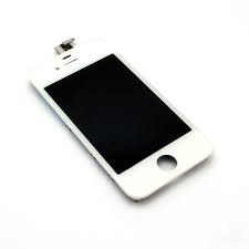 Display LCD + Touhscreen iPhone 4 Alb Cal.B (Pete pe ecran) foto