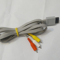 Cablu video AV original consola Nintendo Wii