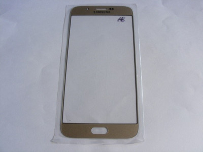 Carcasa (Sticla) Geam Samsung Galaxy A8 Gold Orig China foto