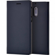 Husa Flip Cover Nokia CP-302 Slim Blue pentru Nokia 5 foto