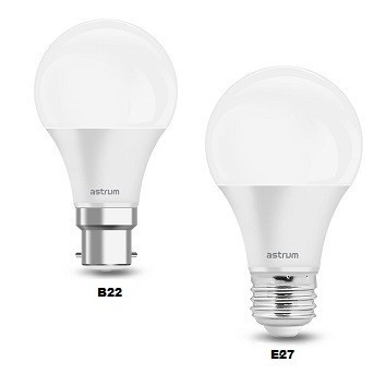 Astrum Bec LED A050 5W(40W) Soclu E27 Lumina Rece foto