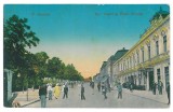 4005 - TURNU SEVERIN, street stores - old postcard - unused, Necirculata, Printata