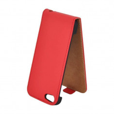 Husa Flip Cover Lemontti TMCIPH5ROSU Monte Carlo rosie pentru Apple iPhone 5 / 5S foto