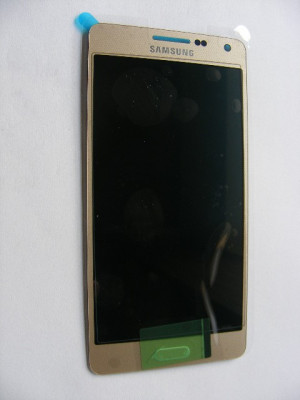 Display LCD cu Touchscreen Samsung Galaxy A5 A500 Gold Original foto