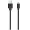 Cablu de date MicroUSB 3 metri Negru