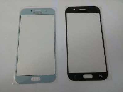 Carcasa (Sticla) Geam Samsung A520 Galaxy A5 2017 Blue Orig China foto