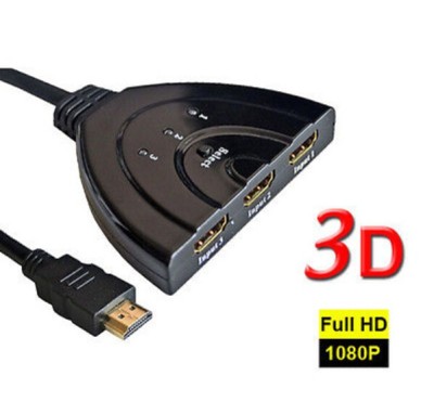 Spliter / Switch / Splitter HDMI 3 input, 1 output 1080P, V1.4 foto