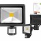 Proiector led cu senzor de miscare