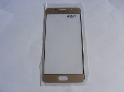 Carcasa (Sticla) Geam Samsung A310 Galaxy A3 2016 Gold Orig Chin foto