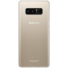 Husa Protectie Spate Samsung EF-QN950CTEGWW Clear Transparent pentru SAMSUNG Galaxy Note 8 foto