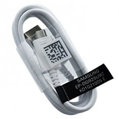 Cablu de Date Samsung EP-DG925UWZ (MicroUSB) Alb Original