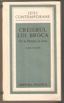 Creierul lui Broca-Carl Sagan foto