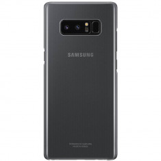 Husa Protectie Spate Samsung EF-QN950CBEGWW Clear Negru pentru SAMSUNG Galaxy Note 8 foto
