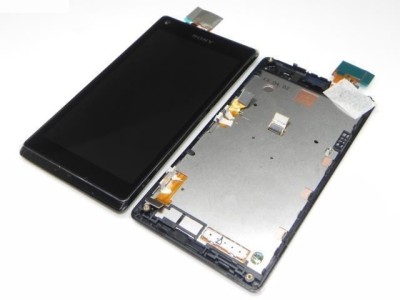 Display LCD cu Touchscreen Sony C2105 Xperia L Negru Original foto