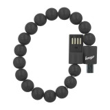 Cablu de Date Bratara BEYYO MicroUSB Negru