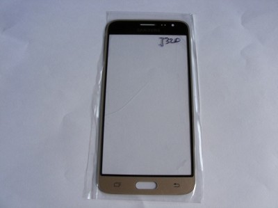 Carcasa (Sticla) Geam Samsung J320 Galaxy J3 2016 Gold Orig Chin foto