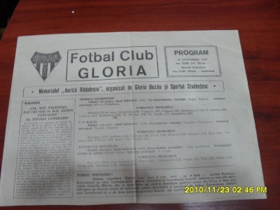 program Memorial &amp;#039;&amp;#039; Aurica Radulescu&amp;#039;&amp;#039; foto