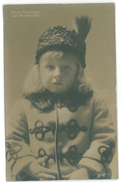 4004 - Prince NICOLAE, Regale, Royalty - old postcard - unused