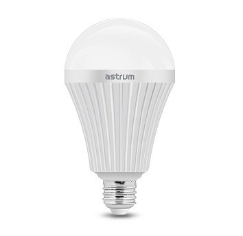Astrum Bec LED E070 cu Acumulator 7W(50W) Soclu E27 Lumina Rece foto