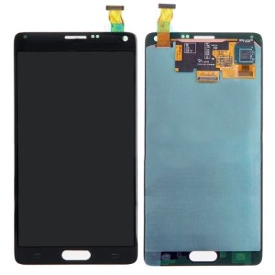 Display LCD cu Touchscreen Samsung Note 4 N910 Negru Swap foto