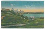 4012 - CERNAVODA, Constanta, Bridge - old postcard - used - 1921, Circulata, Printata