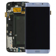 Display LCD cu touchscreen Samsung Galaxy S6 edge+ G928 Gri Orig foto