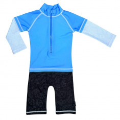 Costum de baie Blue Ocean marime 62- 68 protectie UV Swimpy foto