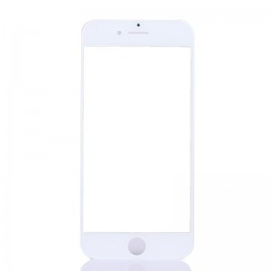 Carcasa (Sticla) Geam Apple iPhone 7 Plus 5,5&amp;quot; Alb Orig China foto