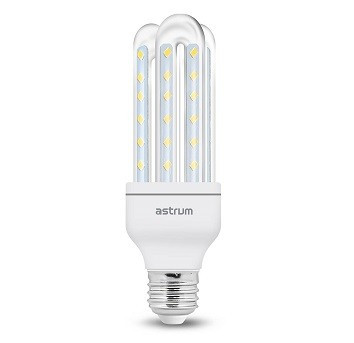 Astrum Bec LED K090 36 Leduri 9W(85W) Soclu E27 Lumina Rece foto