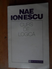 Curs De Logica - Nae Ionescu ,539066 foto