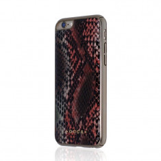 Husa Protectie Spate Occa Python Red (piele naturala) pentru Apple IPhone 6/6s foto