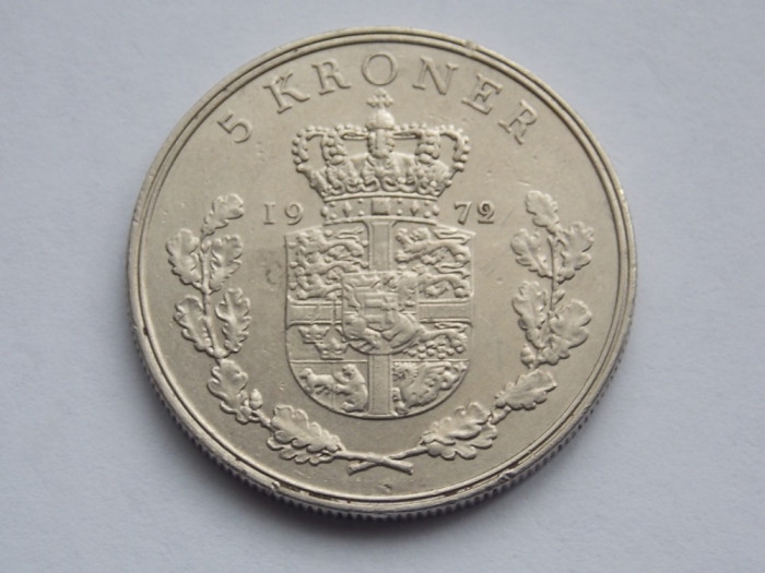 5 KRONER 1972 DANEMARCA