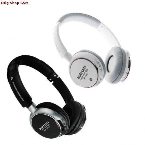 Astrum Headset Cititor MicroSD FM Radio MP-350W Astrum