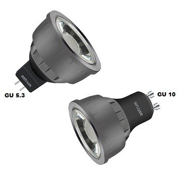 Astrum LED (Spot) Gri S050 5W(40W) Soclu GU5.3 Lumina Calda foto