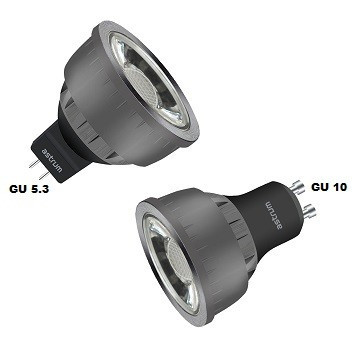 Astrum LED (Spot) Gri S050 5W(40W) Soclu GU5.3 Lumina Calda