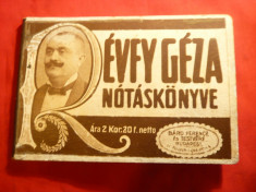 Culegere Cantece Maghiare prelucrate Revfy Geza cca 1890- 31 cantece foto