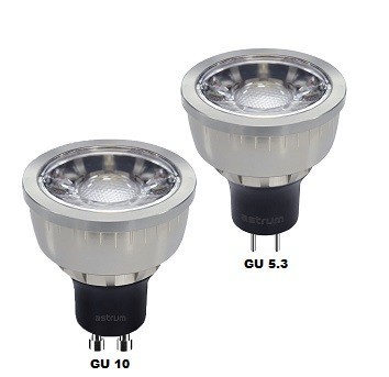 Astrum LED (Spot) Gri S050 5W(40W) Soclu GU10 Lumina Rece