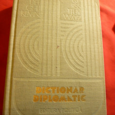 Dictionar Diplomatic 1979 Ed Politica ,1063 pag