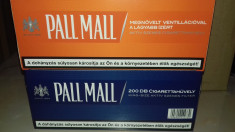 PACHET 1000 TUBURI PALL MALL ALBASTRU SAU AMBER CU CARBON ACTIV foto