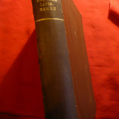 Ioan Nadejde -Dictionar Latin -Roman complet 1926 Ed. Viata Romaneasca ,autograf
