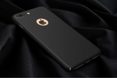 Husa Metallic Matte Apple iPhone 6 Plus BLACK foto