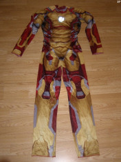 costum carnaval serbare iron man pentru copii de 10-11-12 ani foto