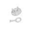 Adaptor D.3800 Protectie priza, cu dispozitiv scoatere, set.5buc