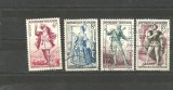 FRANTA 1953 - PERSONAJE CELEBRE DIN TEATRUL FRANCEZ, serie stampilata, DB8