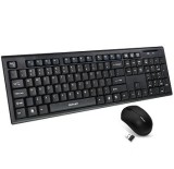 Astrum Tastatura + Mouse KW250 Wireless Negru, Fara fir