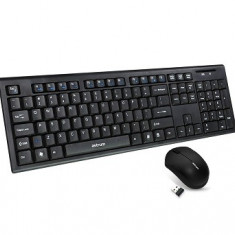 Astrum Tastatura + Mouse KW250 Wireless Negru