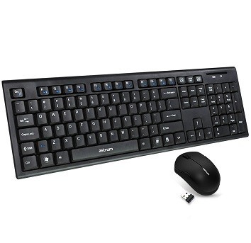 Astrum Tastatura + Mouse KW250 Wireless Negru